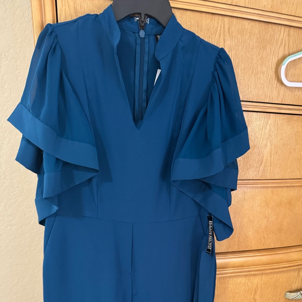 Elegant Teal Jumpsuit
